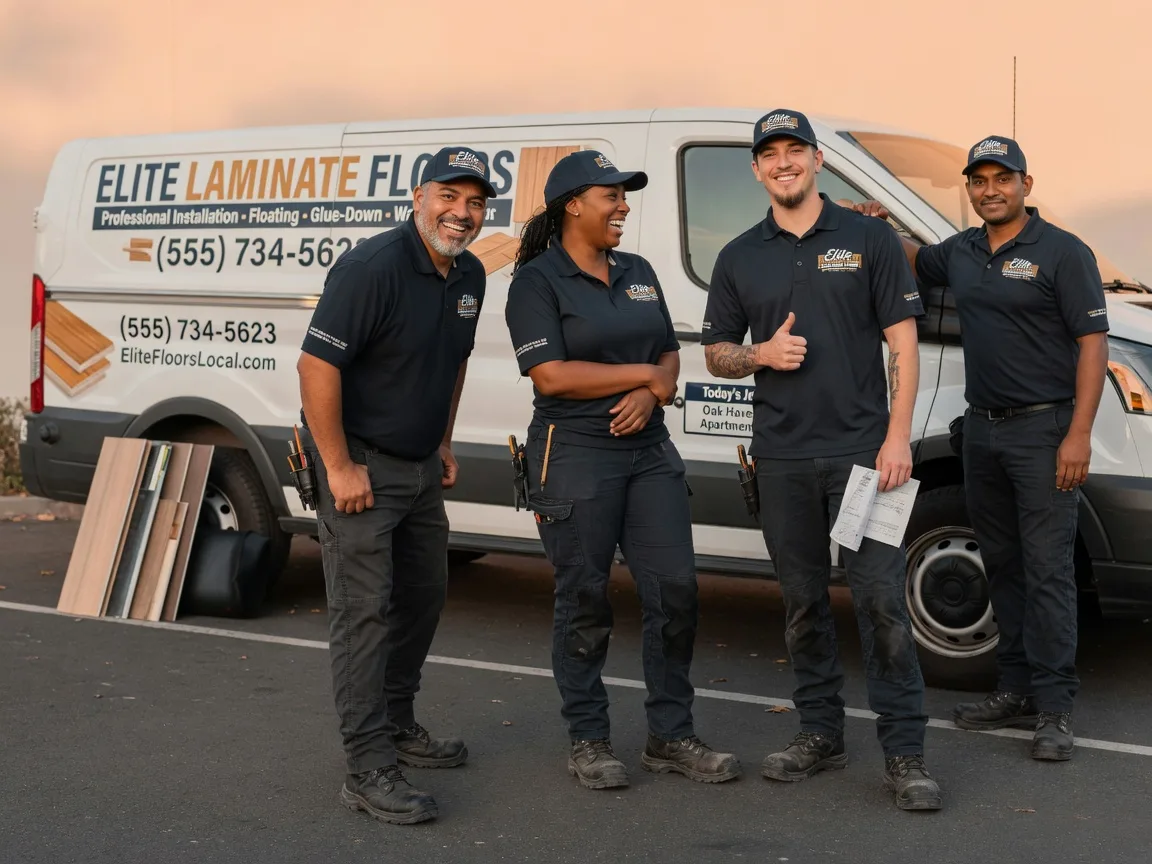 Laminate flooring installation company in Ashley, IL